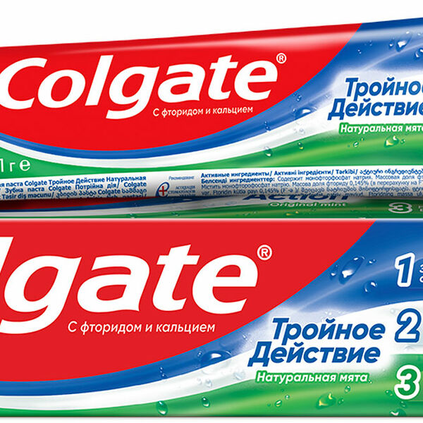 Зубная паста Colgate Тройное действие