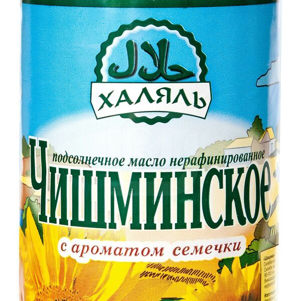 Подсолнечное масло Чишминское нерафинированное 1л
