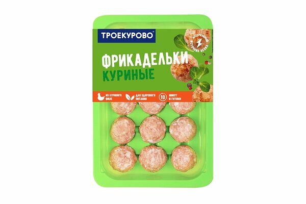 Фрикадельки куриные Троекурово охлажденные