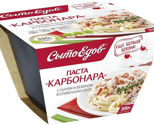 Паста СытоЕдов Карбонара 300г