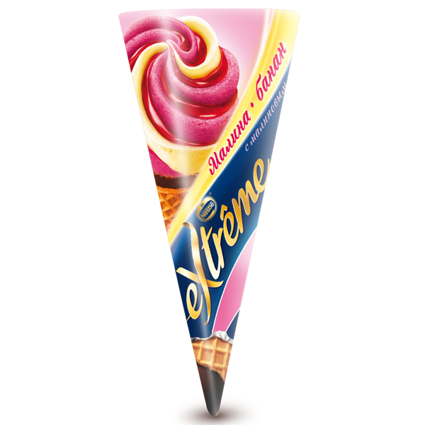 Мороженое Extreme Intriga Малина-банан