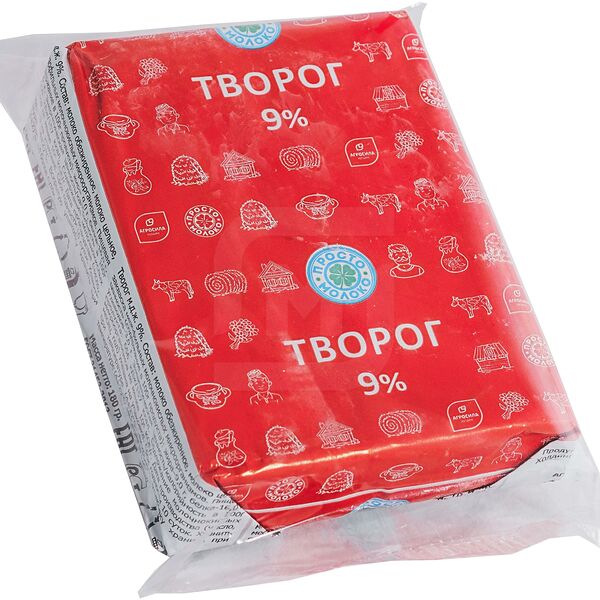 Творог Просто молоко 9%