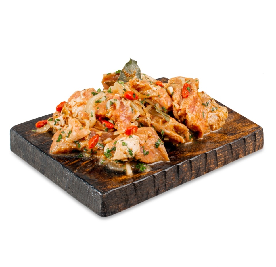 

Шашлык из свиной шеи в маринаде с яблочным соком, «Почти готово», 2 кг