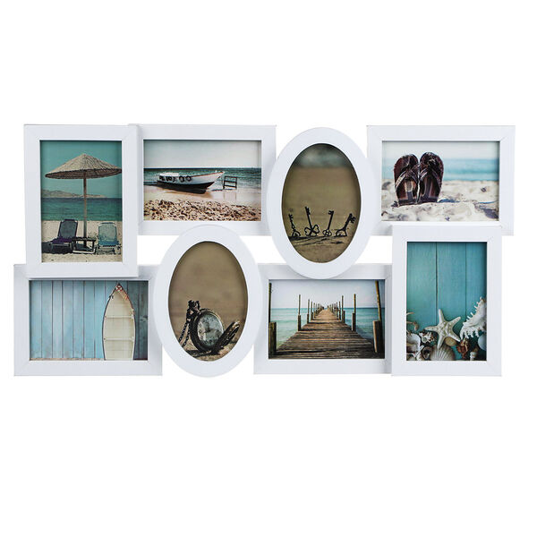 Фоторамка на 8 фотографий, размер фотографий 10х15 см, мдф, арт.23-43