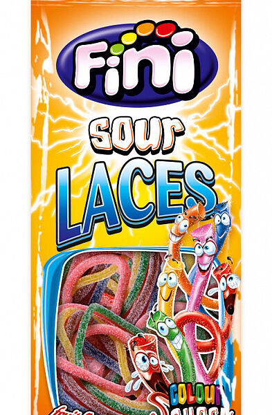 Мармелад жевательный Fini Спагеттини подсахаренные 6 цветов