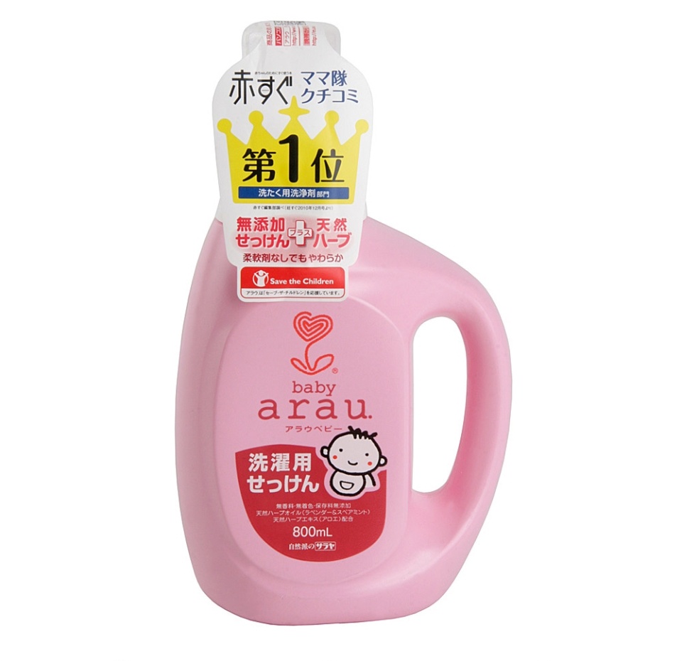 

Средство для стирки Arau.Baby Детский и нежный для детского белья 800 мл