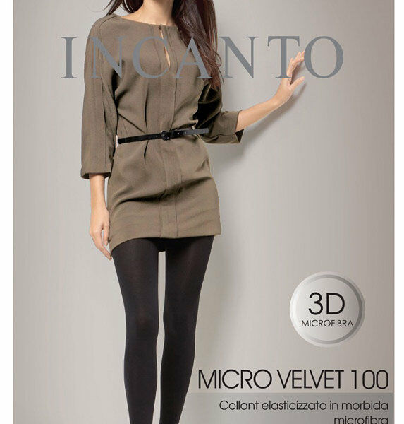 Колготки Microvelvet 100 nero размер 3 ТМ Incanto (Инканто)
