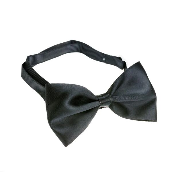Галстук-бант черный