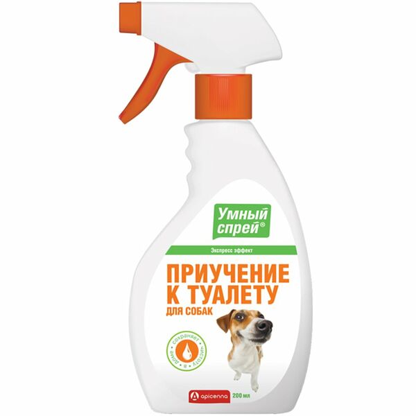 Спрей Умный спрей приучение к туалету для собак