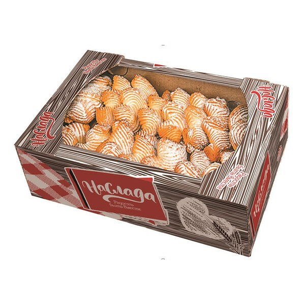 Печенье Наслада Хворост песочный сдобное 800 г