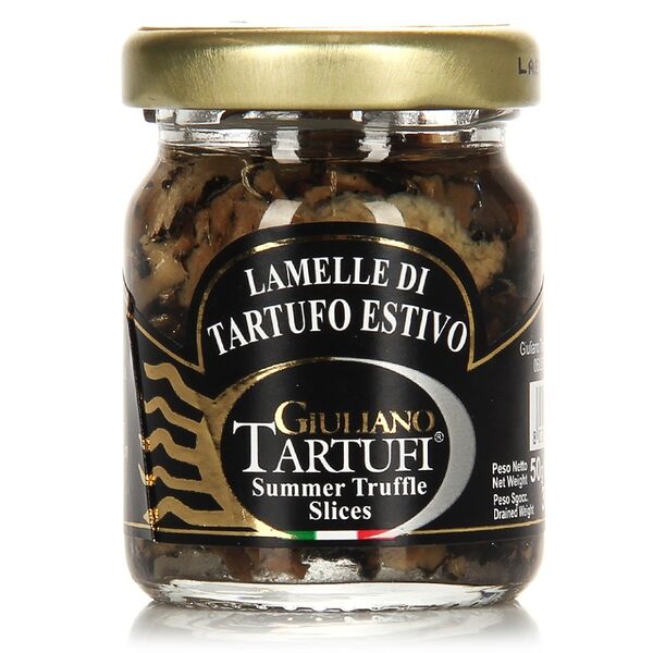 Трюфели черные летние резанные (слайсы) Giuliano Tartufi
