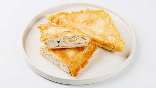 Конвертики с ветчиной и сыром (для завтрака)