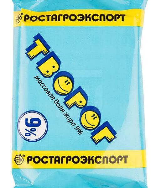 Творог Ростагроэкспорт мягкий 9% 180г