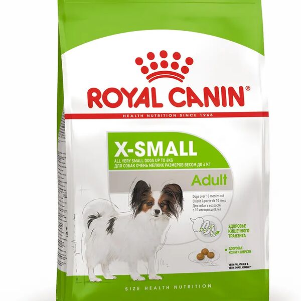 Сухой корм для собак Royal Canin X-Small, для взрослых, для миниатюрных пород, 3 кг