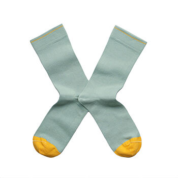 Носки унисекс Bonne Maison Plain Wave размер 39/41, высокие, Франция