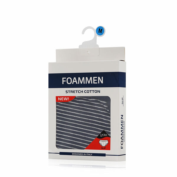 Мужские трусы-слипы Foammen Fo80504-1, синие, M