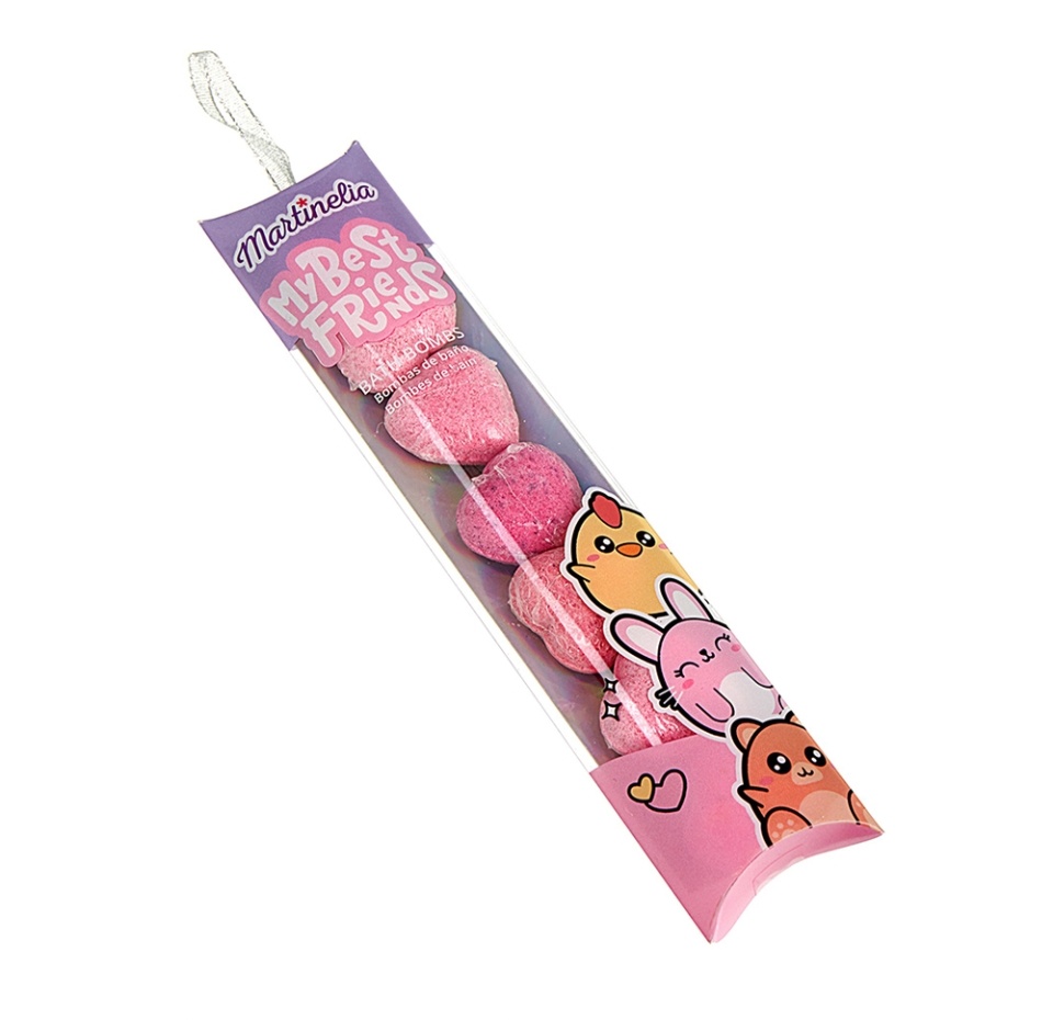 

Набор бомбочек для ванны Martinelia Лучшие друзья 7 штук, Испания