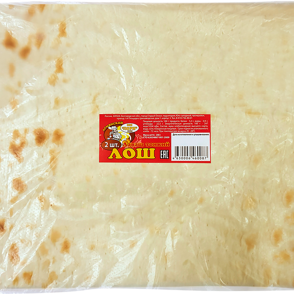 Лаваш пшеничный Лори групп лош тонкий