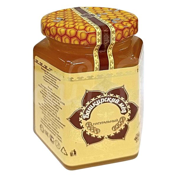 Мед Башкирский Мед 250гр Натуральный ст/б