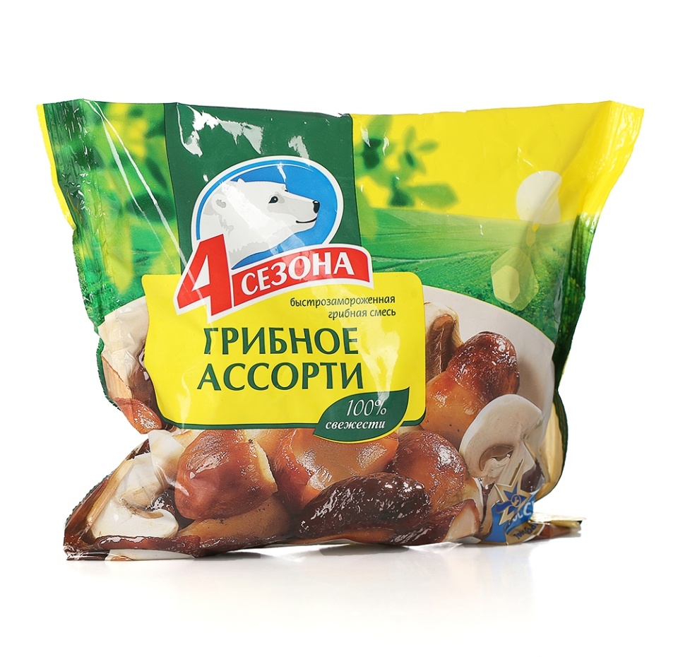 

Грибное ассорти 4 сезона, 400 гр Россия