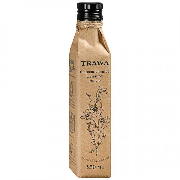 Масло льняное сыродавленное от Ивана Скоблилова, Trawa
