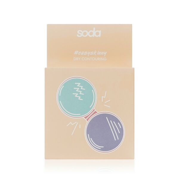 Пудра для контуринга лица Soda Dry Contouring #easyskinny 101 , 8,5г