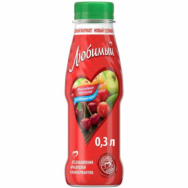Напиток сокосодержащий Любимый Вишневая черешня
