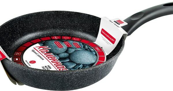 Сковорода НМП Каменная 22см