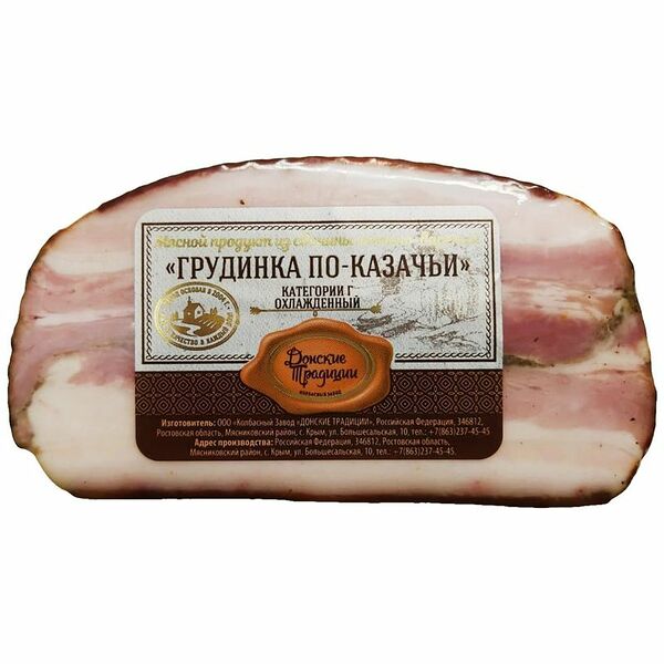 Грудинка Донские Традиции По-Казачьи из свинины, 370г