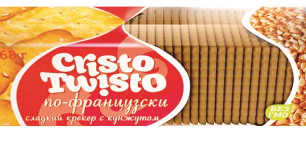Крекер Белогорье Cristo Twisto по-французски с кунжутом