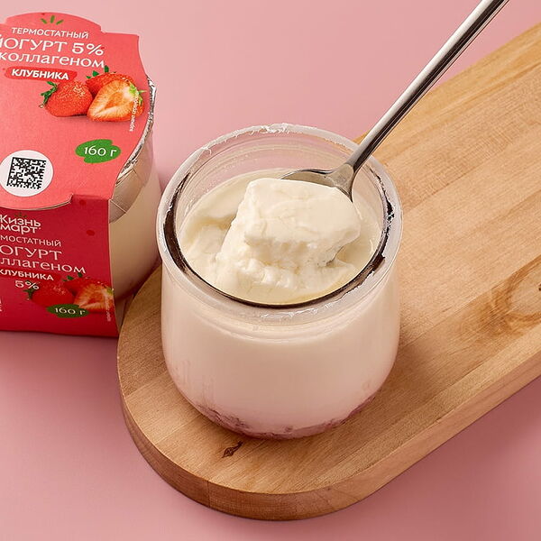 Йогурт с коллагеном 