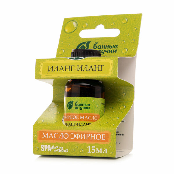 Масло эфирное для бани Банные штучки Иланг-иланг