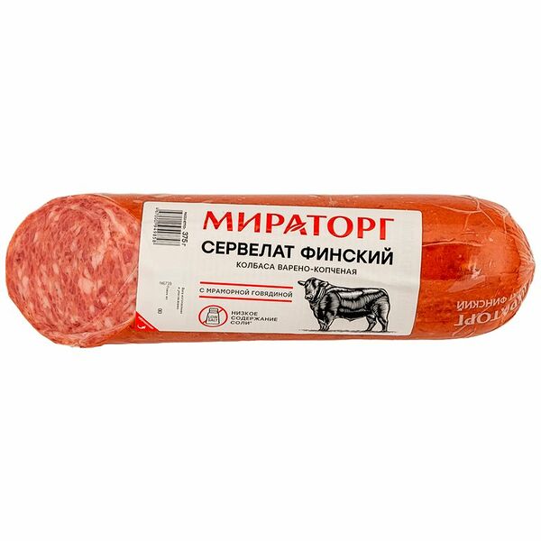 Колбаса Мираторг Сервелат Финский