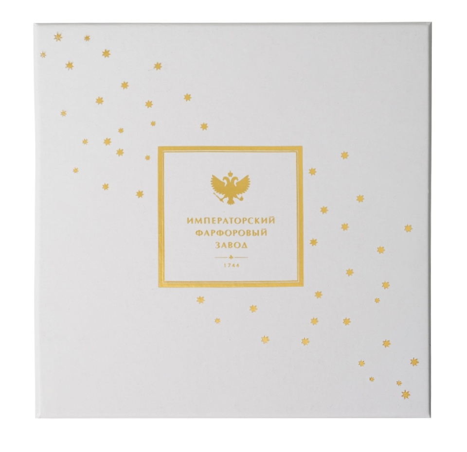 

Чайная пара Императорский фарфоровый завод Идиллия Азур подарочный набор