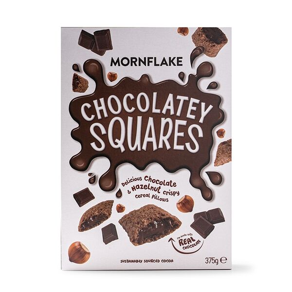 Сухой завтрак Mornflake подушечки с шоколадно-ореховой начинкой