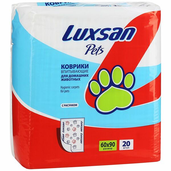 LUXSAN Premium коврик 60*90см для животных 20шт/уп. 