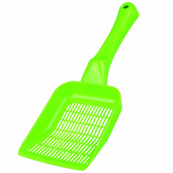 Совок для кошачьего туалета TRIXIE с мелкими отверстиями квадратный, пластик,1шт в ассортименте