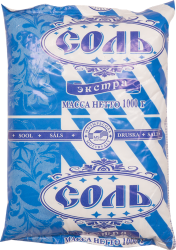 

Соль пищевая ПОЛЕСЬЕ выварочная, Экстра, 1кг