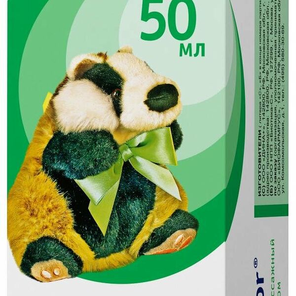 Бальзам-крем массажный Барсукор с барсучьим жиром 50 мл