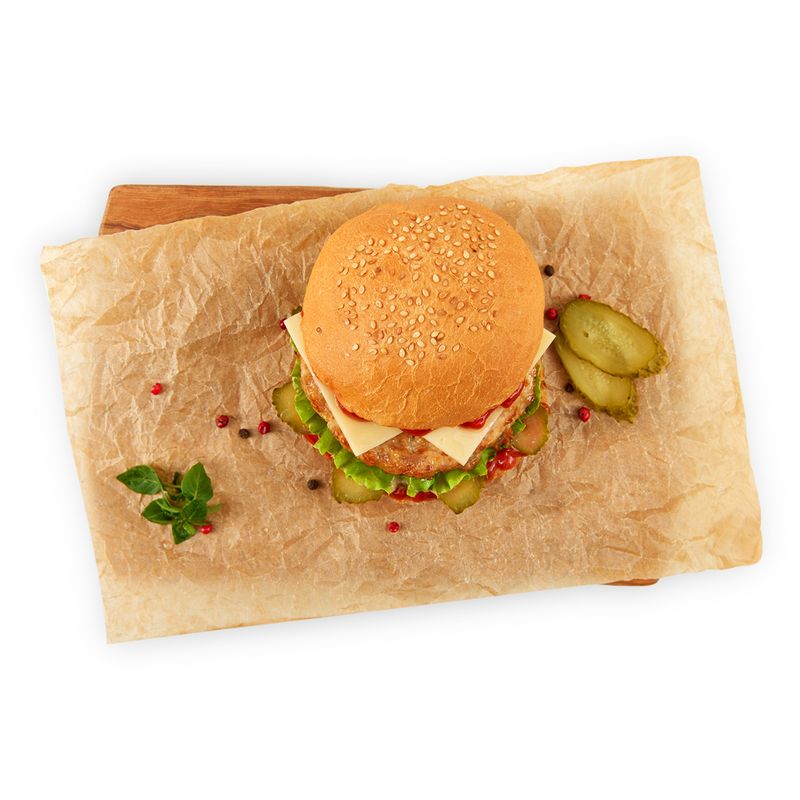 

Гамбургер Сытно&Вкусно Стэлс с котлетой 220 г