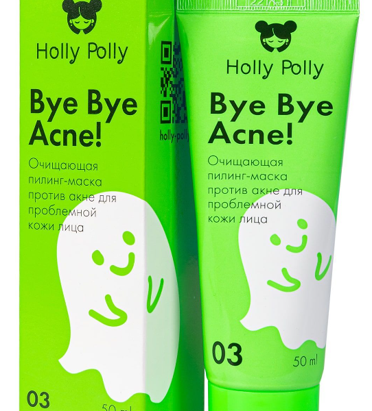 Очищающая Пилинг-Маска Bye Bye Acne! против акне для пробл кожи лица 50мл