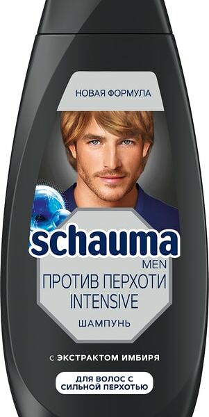 Шампунь для волос Schauma Men Против Перхоти Intensive Имбирь 360мл