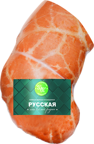 Колбаса ВОЛГОГРАДСКИЕ ПРОДУКТЫ Русская вареная вес до 1.2кг