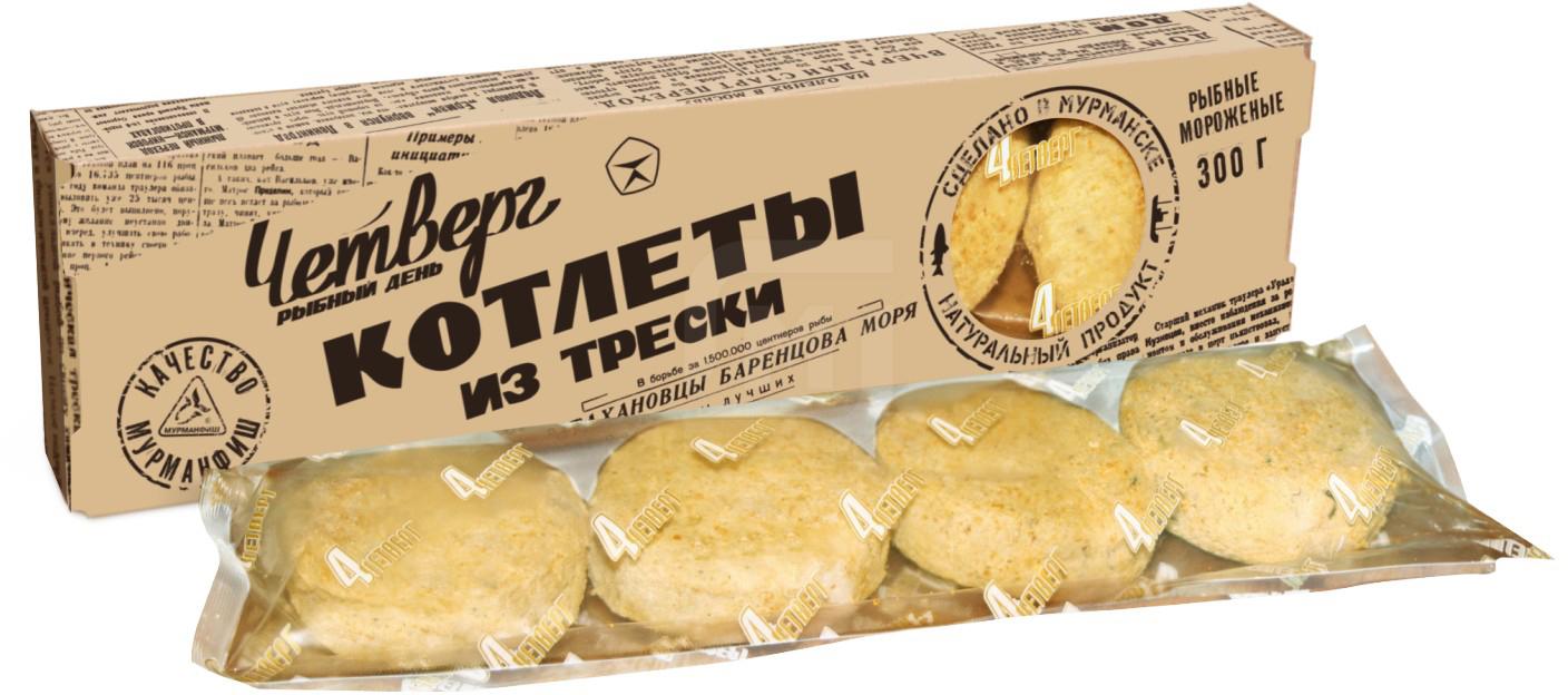 

Котлеты рыбные Четверг из трески