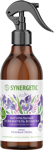 Освежитель воздуха Synergetic ирис /имбирь /можжевельник в ассортименте
