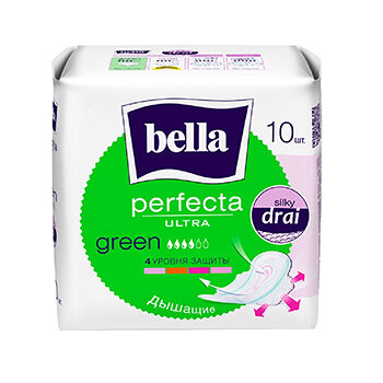 Прокладки Bella Perfecta Ultra Green 10 шт