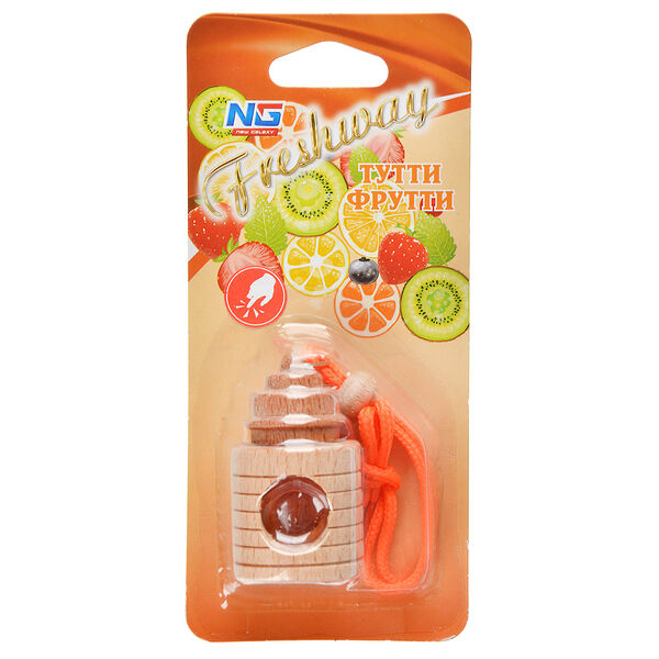 New galaxy ароматизатор подвесной freshway, тутти фрутти