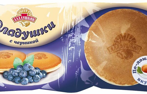 Оладушки Аладушкин с черникой 2х50г