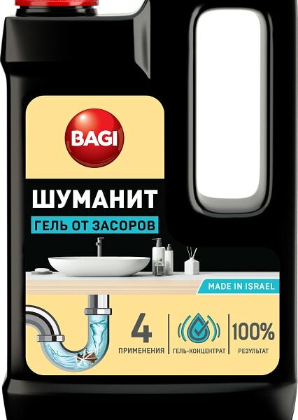 Гель для устранения засоров Bagi Шуманит 450мл