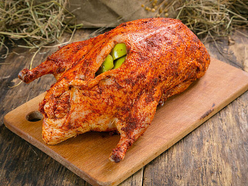 Утка фаршированная